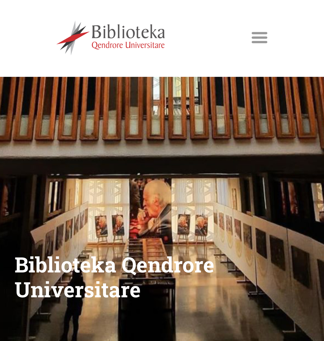 UP funksionalizon faqen elektronike të Bibliotekës Qendrore Universitare