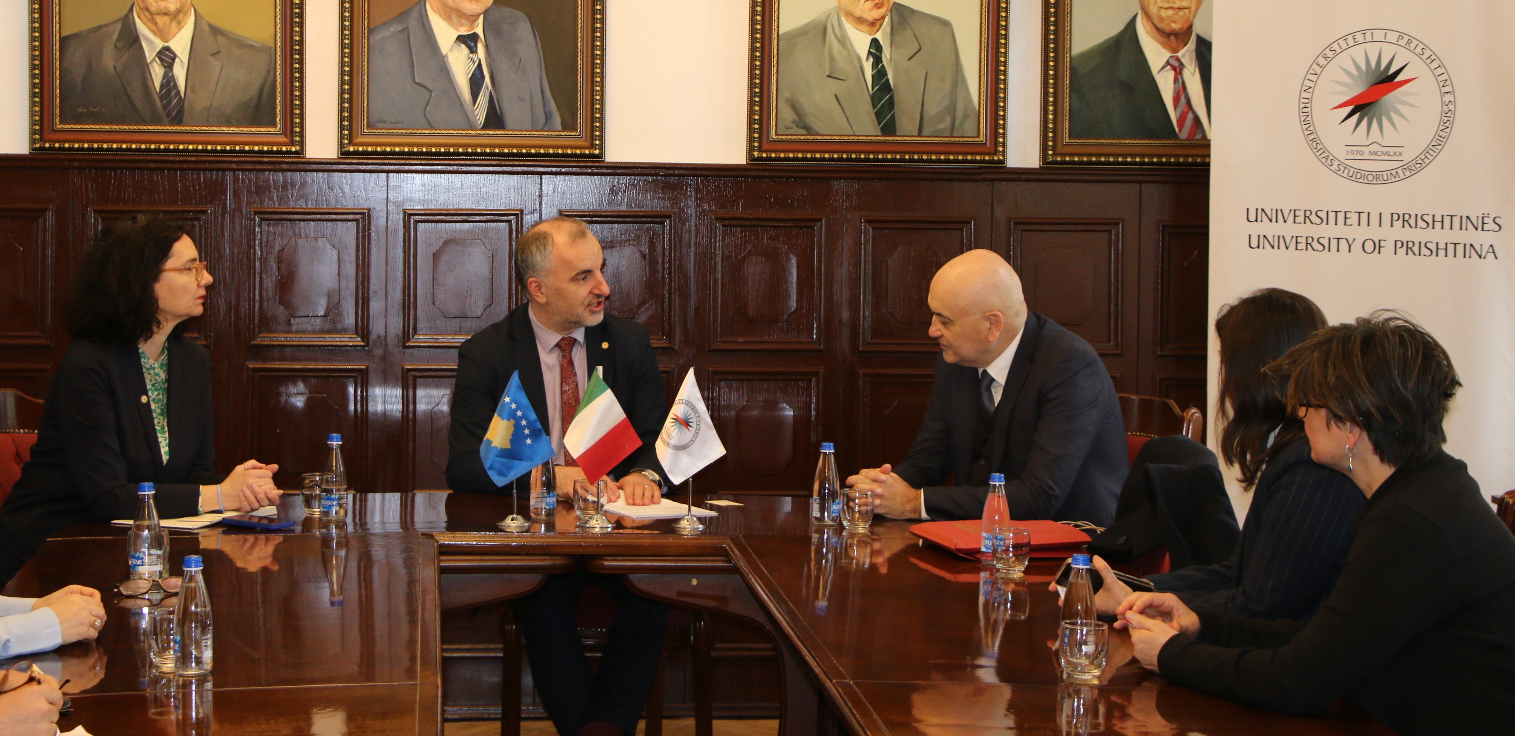 Rector of the University of Naples “L’Orientale” Visits UP for Cooperation and Lectures