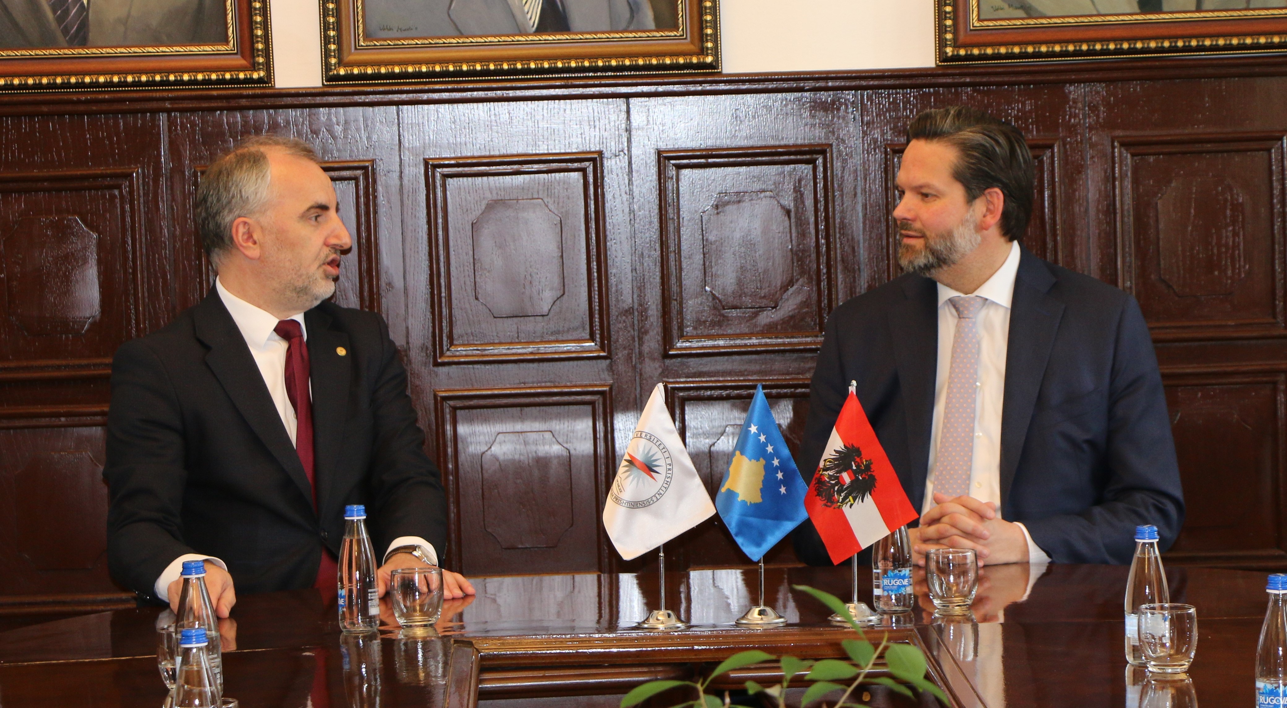 Mandl at the University of Pristina: With Such Friends, All Difficulties Are Overcome