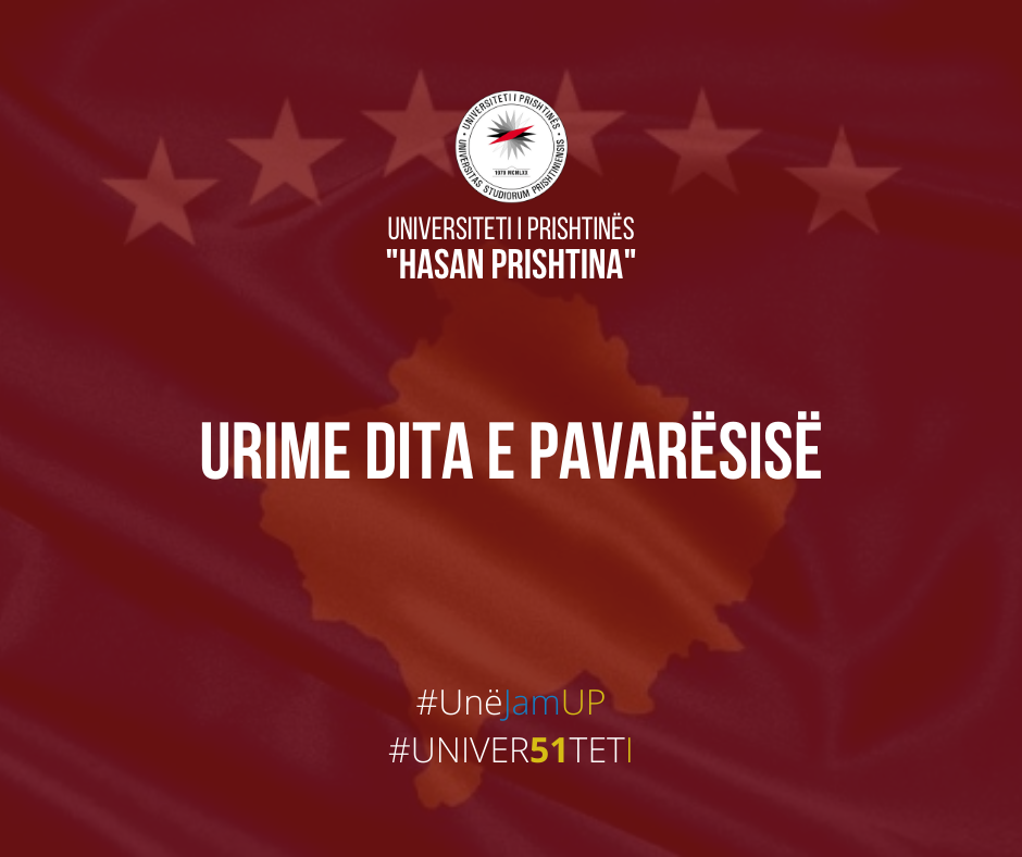 REKTORI SAHITI URON 13 VJETORIN E PAVARËSISË SË KOSOVËS