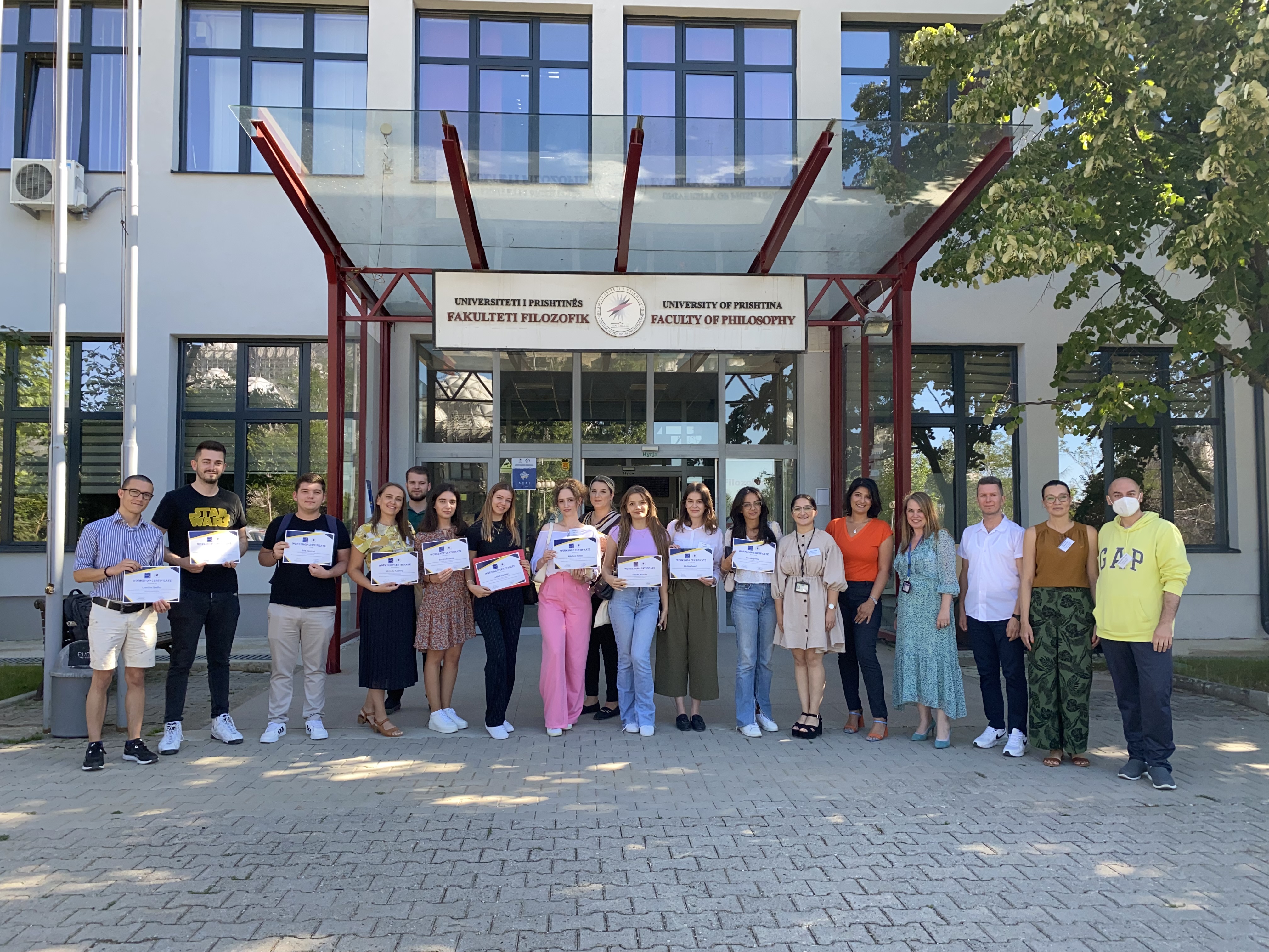 Përmbyllet suksesshëm punëtoria mbi zhvillimin e karrierës me organizatat ndërkombëtare