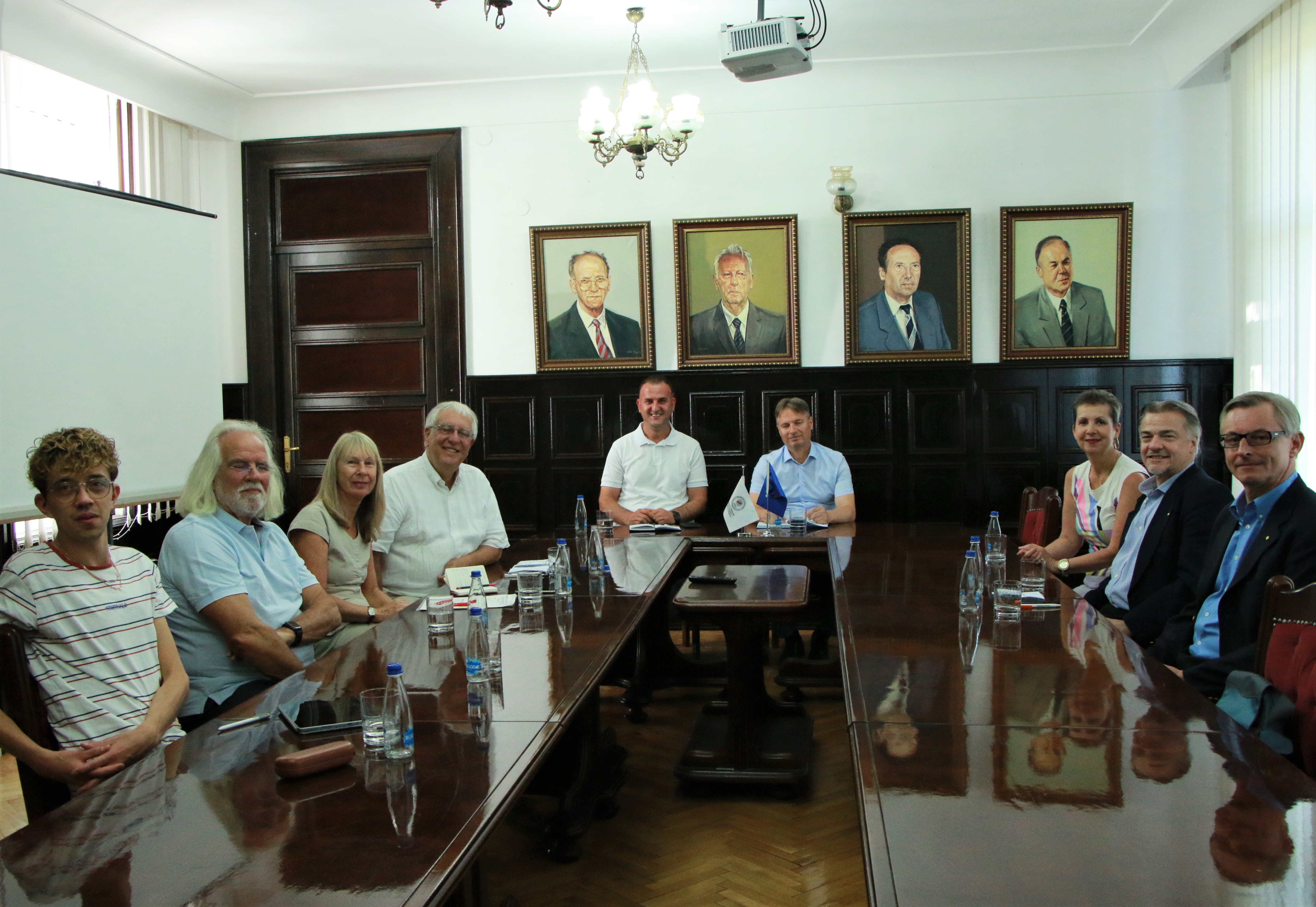 Vizite e shoqatës gjermane “Education Unlimited e.V.” në UP
