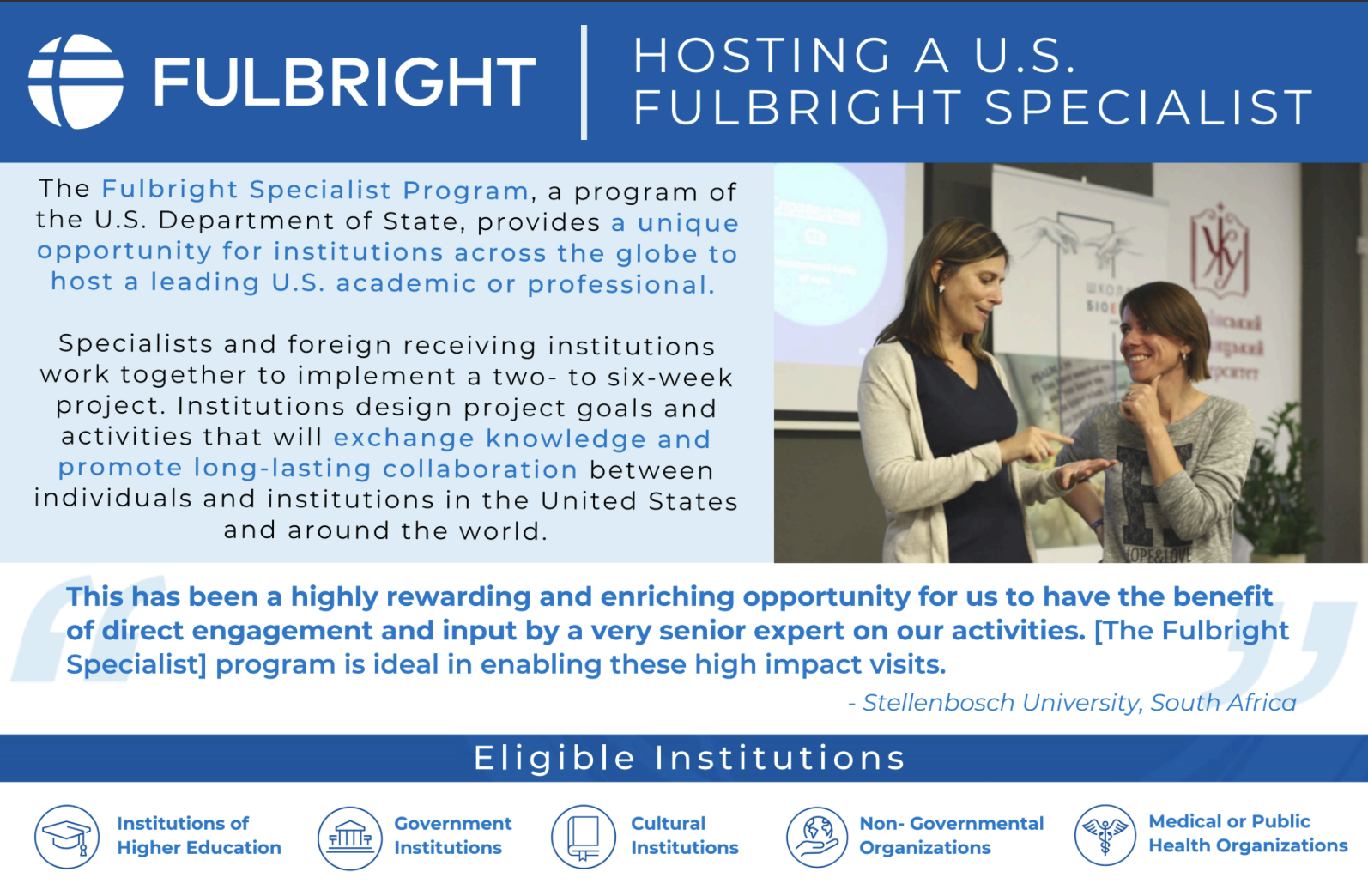 Thirrje për Propozime Projektesh – Fulbright Specialist 2026