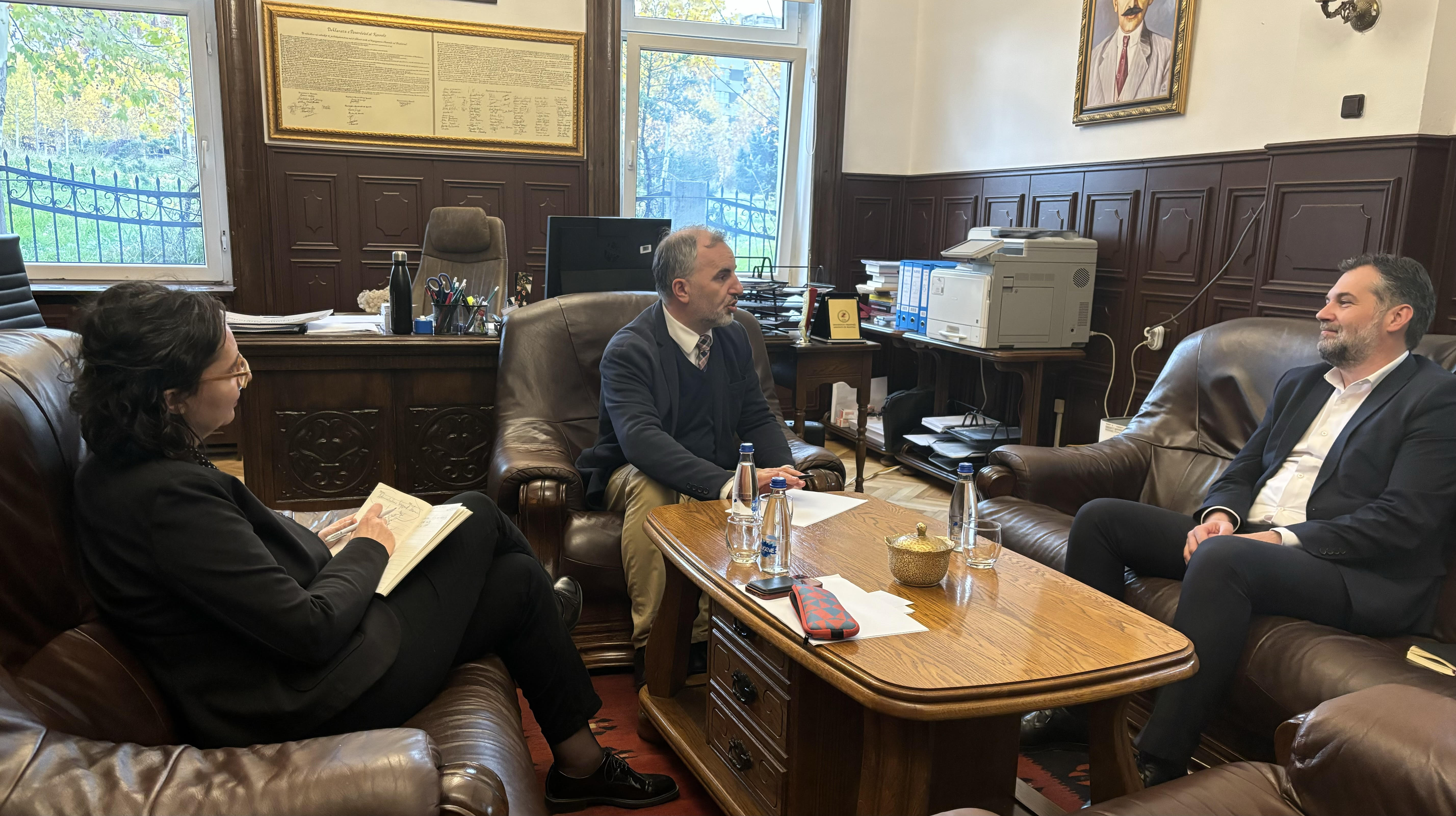 Minister Çeku: The Best Talent is at the University of Prishtina