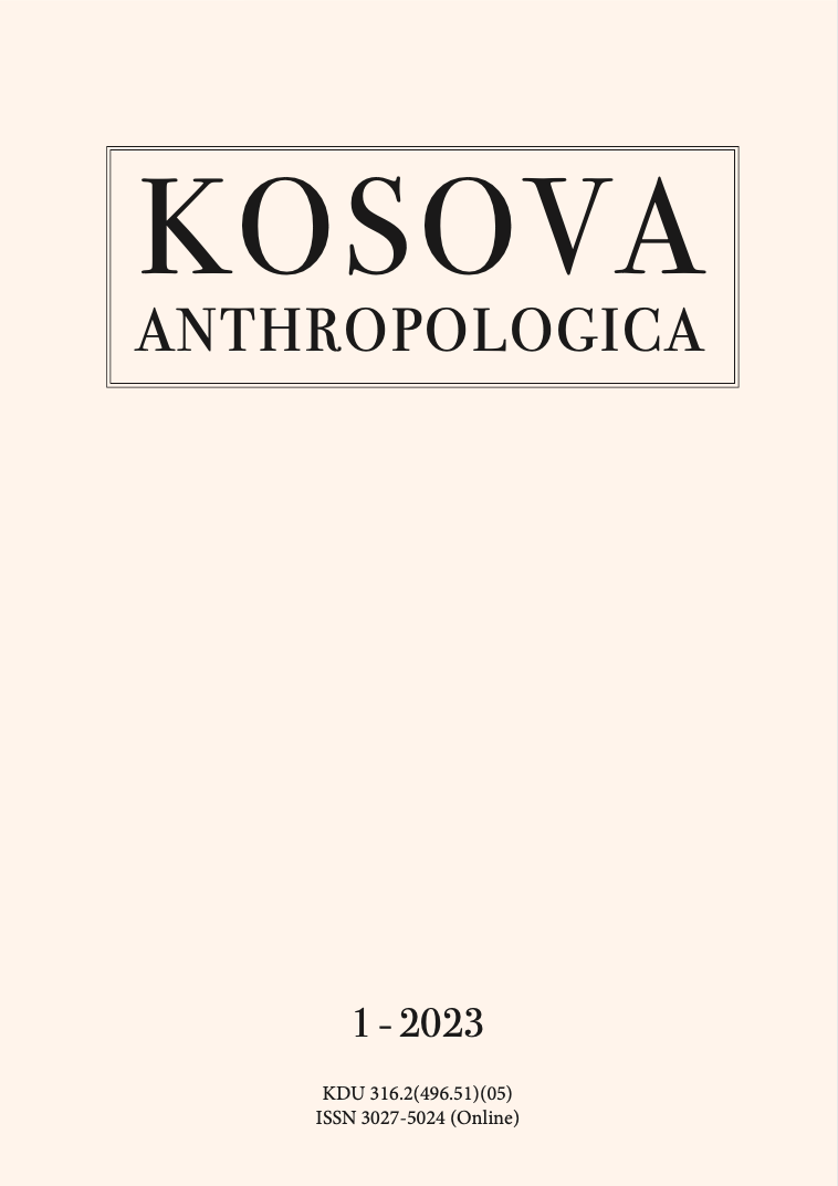 Doli numri i parë i revistës Kosova Anthropologica