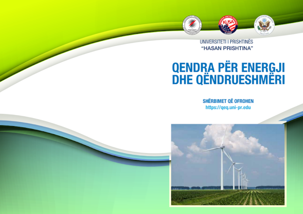 Thirrja për aplikim të studentëve në programet certifikuese të Qendrës për Energji dhe Qëndrueshmëri të Universitetit të Prishtinës