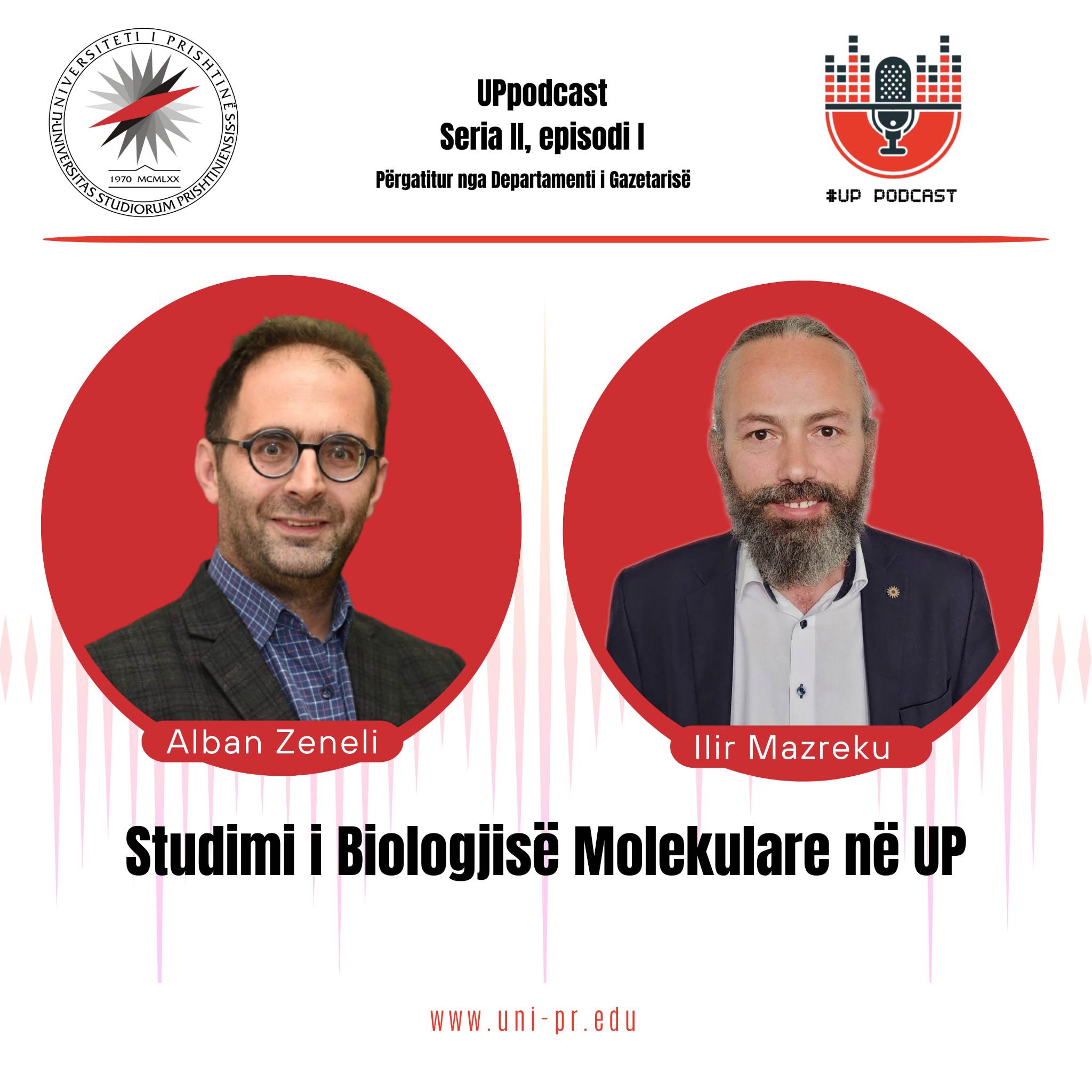 UPpodcast - diskutohet për programin më të ri të studimit të biologjisë molekulare në Univeristetin e Prishtinës