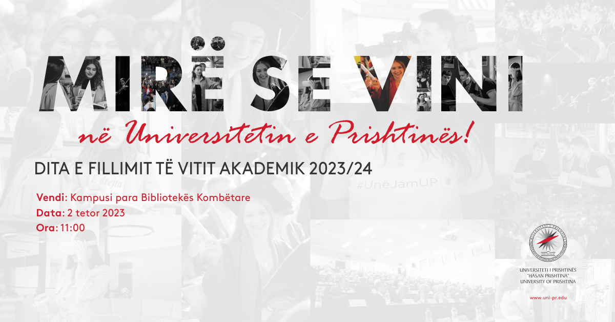 Dita e Fillimit të Vitit Akademik 2023/24