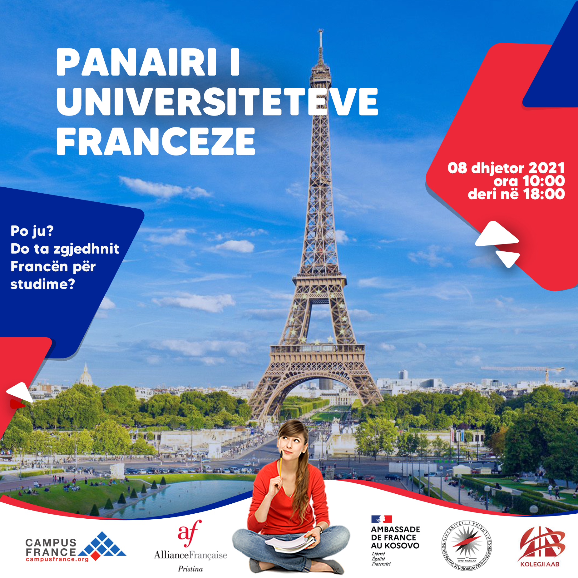 Hapet Panairi i 4-të i universiteteve franceze në Kosovë