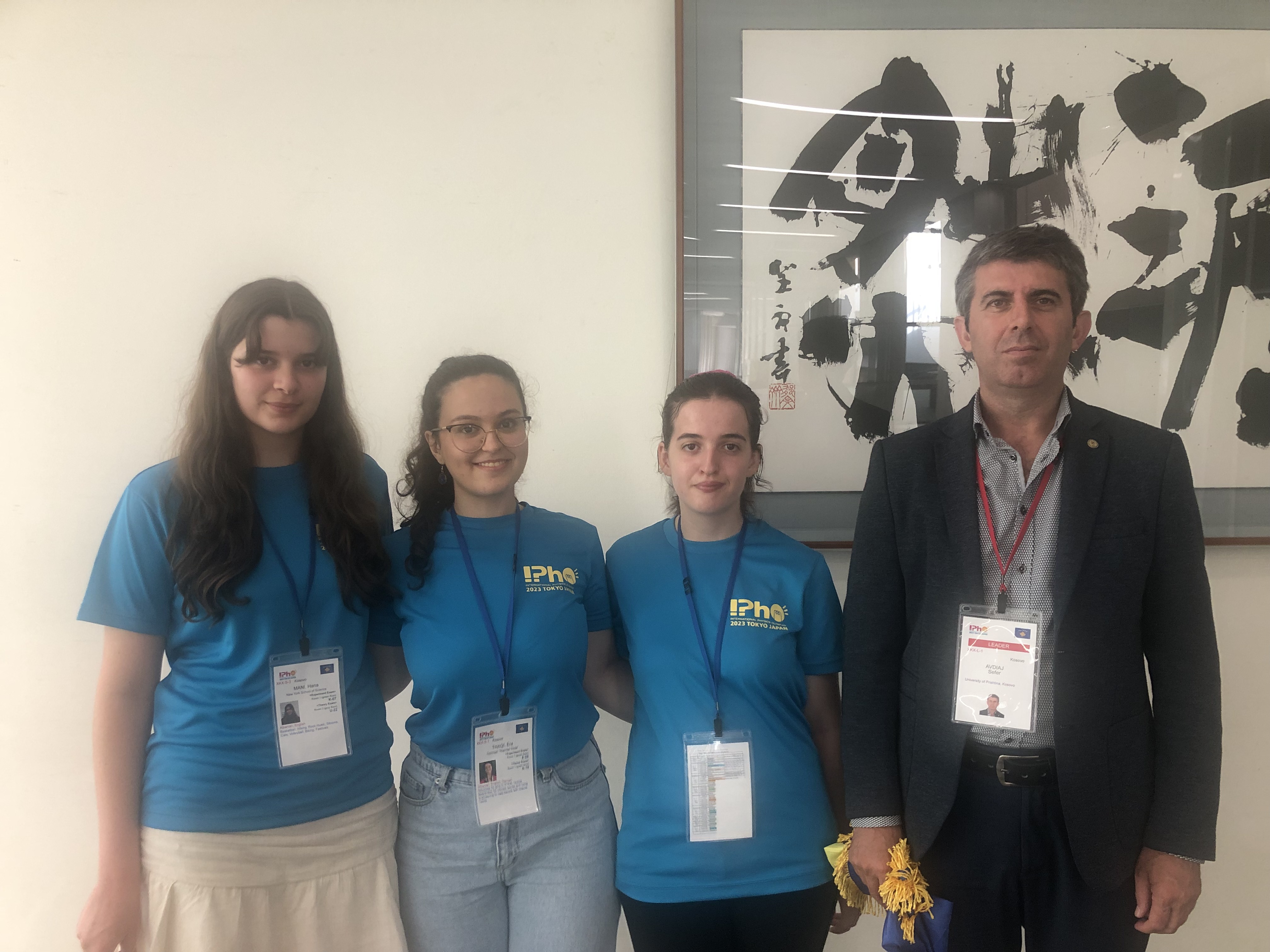 Prorektori Avdiaj udhëheqës i ekipit të Kosovës në Olimpiadën Ndërkombëtare të Fizikës IPhO 2023