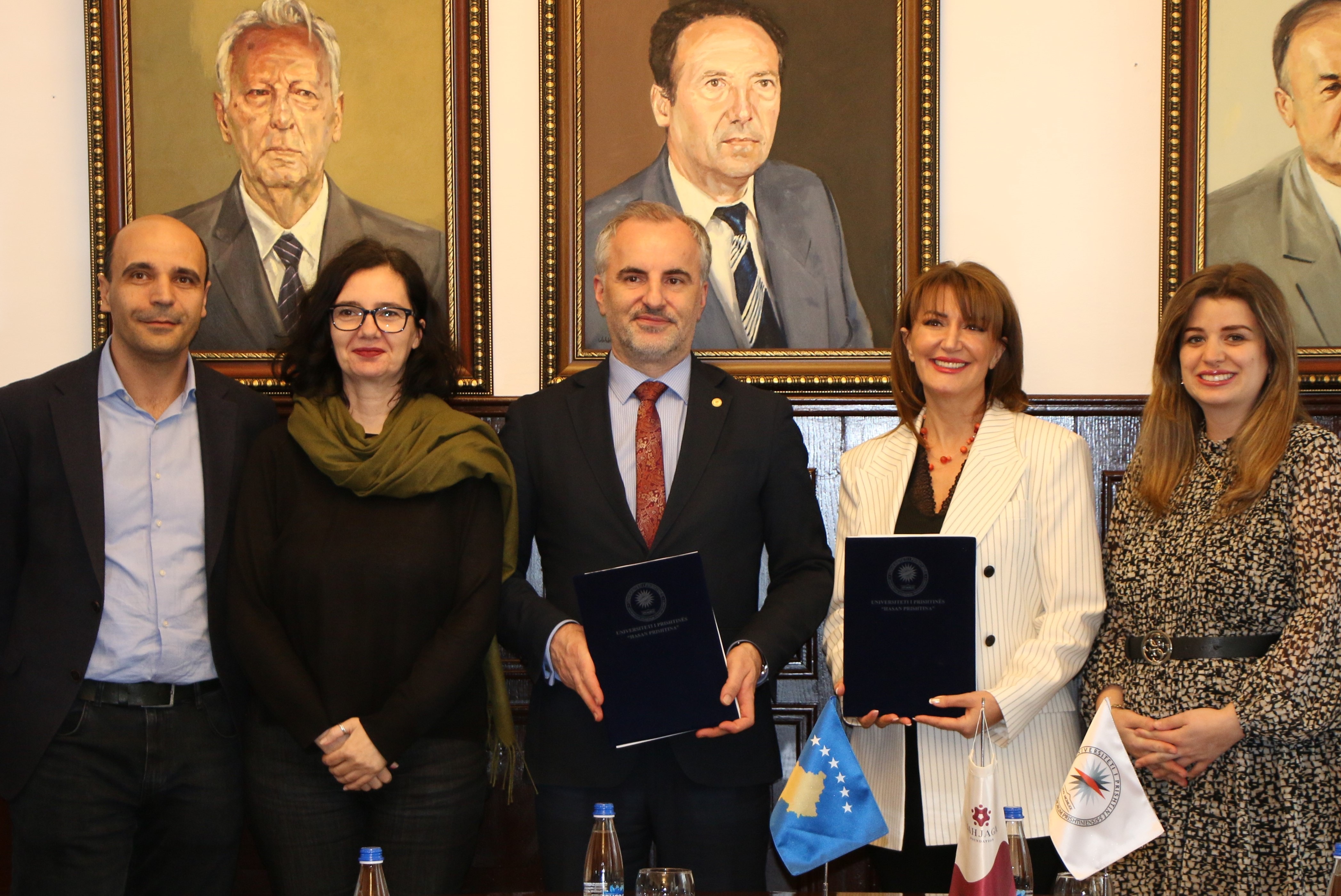 Agreement for Joint Activities Between the University of Prishtina and the Jahjaga Foundation