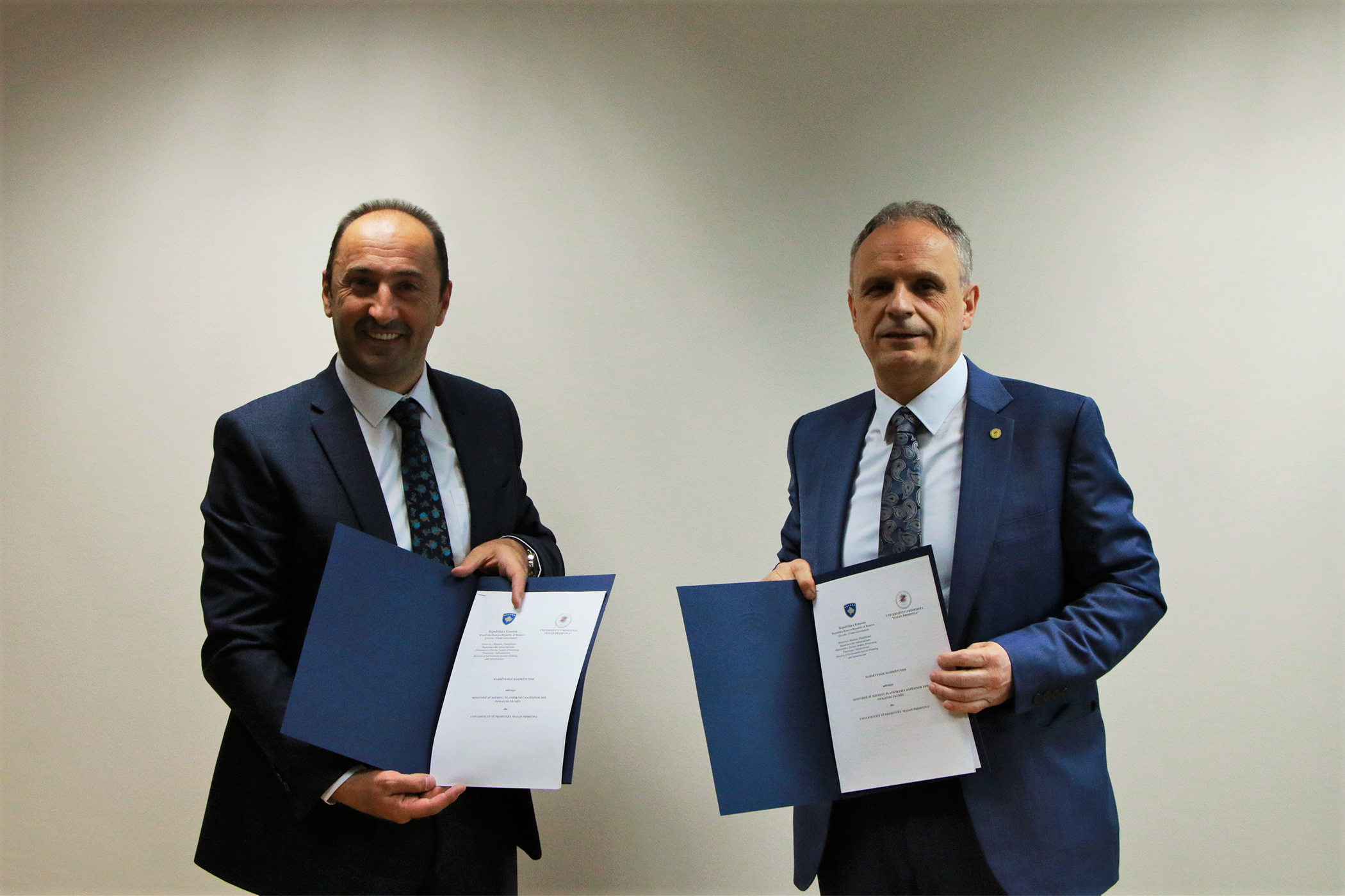 UP-ja dhe Ministria e Mjedisit, Planifikimit Hapësinor dhe Infrastrukturës nënshkruajnë marrëveshje bashkëpunimi
